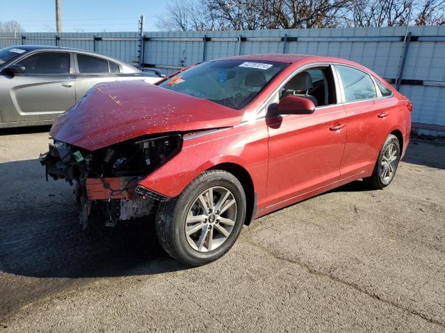 5NPE24AF6HH483275 - 2017 HYUNDAI SONATA SE RED photo 1