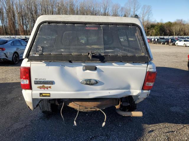 1FTYR14U47PA57489 - 2007 FORD RANGER SUPER CAB WHITE photo 6