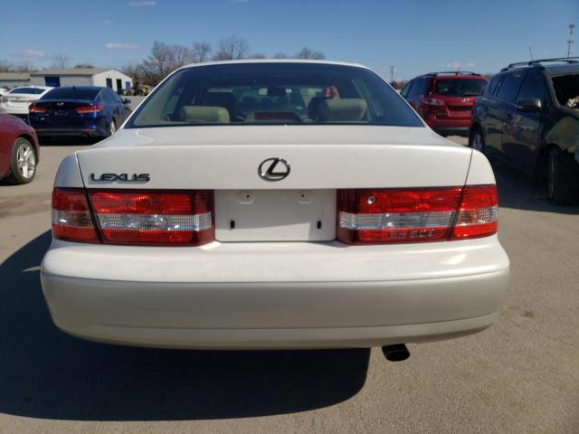 JT8BF28G3Y0275845 - 2000 LEXUS ES 300 WHITE photo 6