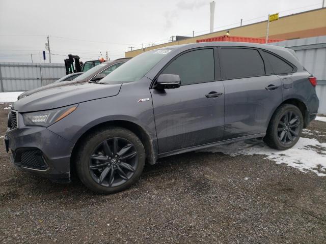 5J8YD4H02KL804421 - 2019 ACURA MDX A-SPEC GRAY photo 1