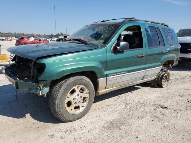 1J4GW48S2YC138122 - 2000 JEEP GRAND CHER LAREDO GREEN photo 1