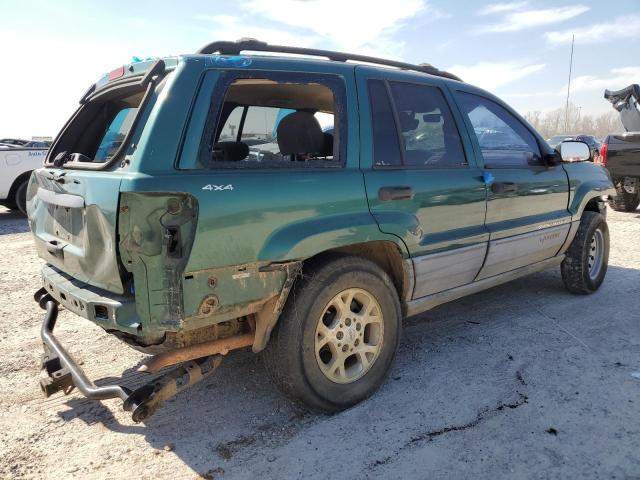 1J4GW48S2YC138122 - 2000 JEEP GRAND CHER LAREDO GREEN photo 3