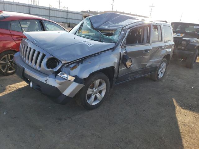 1C4NJPFBXFD318276 - 2015 JEEP PATRIOT LATITUDE SILVER photo 1