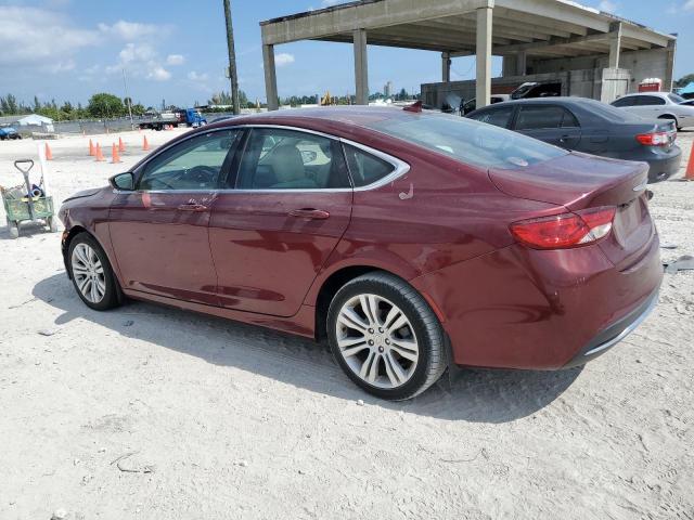 1C3CCCAB0FN755428 - 2015 CHRYSLER 200 LIMITED BURGUNDY photo 2