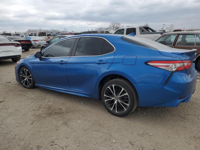 4T1B11HK8KU245153 - 2019 TOYOTA CAMRY L BLUE photo 2