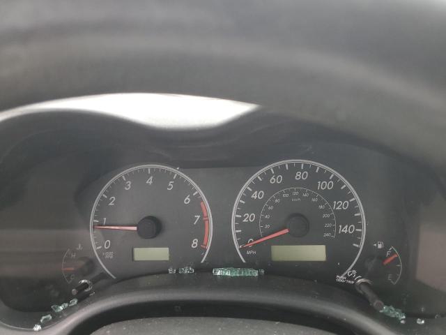 2T1BU4EE4CC797890 - 2012 TOYOTA COROLLA LE BASE SILVER photo 9