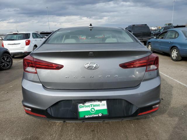 5NPD84LF1KH497700 - 2019 HYUNDAI ELANTRA SEL GRAY photo 6