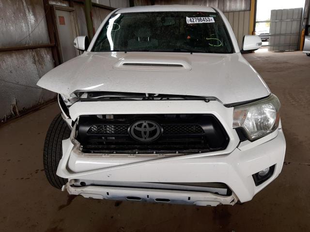 3TMJU4GN9CM138526 - 2012 TOYOTA TACOMA DOUBLE CAB PRERUNNER WHITE photo 5