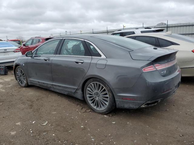 3LN6L2J9XGR602937 - 2016 LINCOLN MKZ GRAY photo 2