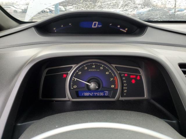 2HGFA16958H348310 - 2008 HONDA CIVIC EXL ვერცხლისფერი ფოტო 9