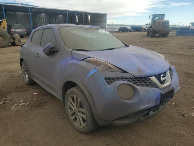 JN8AF5MV7FT565265 - 2015 NISSAN JUKE S BLUE photo 4