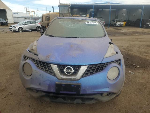 JN8AF5MV7FT565265 - 2015 NISSAN JUKE S BLUE photo 5