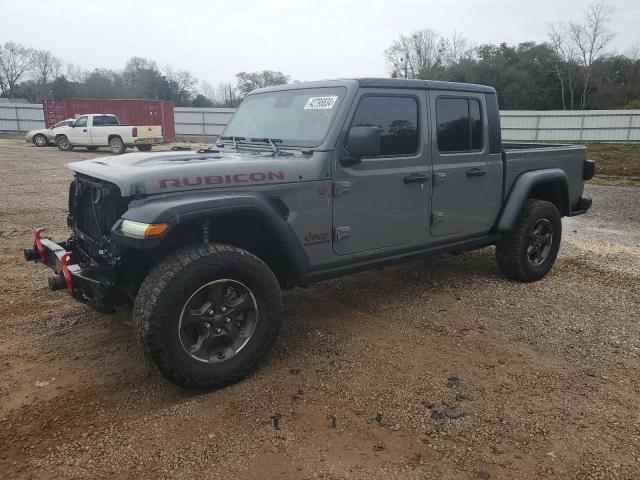 1C6JJTBG8ML577707 - 2021 JEEP GLADIATOR RUBICON GRAY photo 1