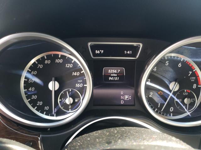 4JGDA5HB5EA365093 - 2014 MERCEDES-BENZ ML 350 4MATIC BLACK photo 9