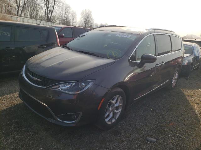 2C4RC1EG0JR188407 - 2018 CHRYSLER PACIFICA TOURING L PLUS GRAY photo 1