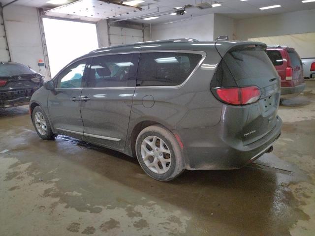 2C4RC1EG0JR188407 - 2018 CHRYSLER PACIFICA TOURING L PLUS GRAY photo 2