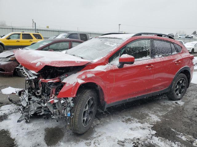 JF2GTACC1LG255822 - 2020 SUBARU CROSSTREK PREMIUM RED photo 1