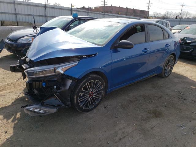 3KPF44AC6PE517447 - 2023 KIA FORTE GT BLUE photo 1