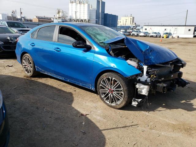 3KPF44AC6PE517447 - 2023 KIA FORTE GT BLUE photo 4