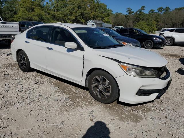 1HGCR2F30GA055506 - 2016 HONDA ACCORD LX WHITE photo 4