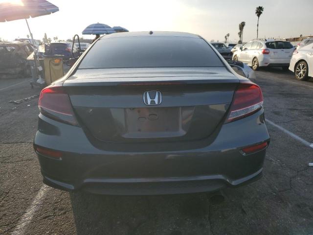 2HGFG3B02FH522171 - 2015 HONDA CIVIC EXL ნაცრისფერი ფოტო 6