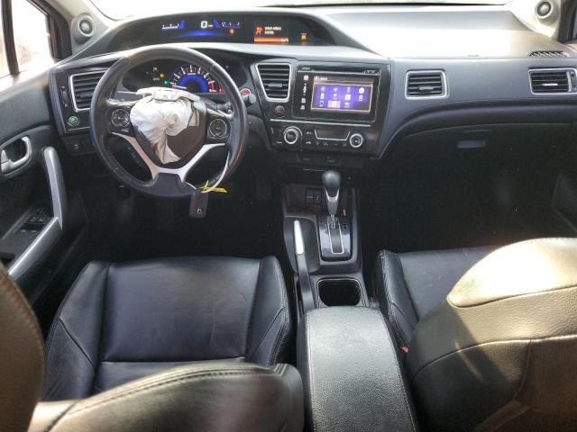 2HGFG3B02FH522171 - 2015 HONDA CIVIC EXL ნაცრისფერი ფოტო 8