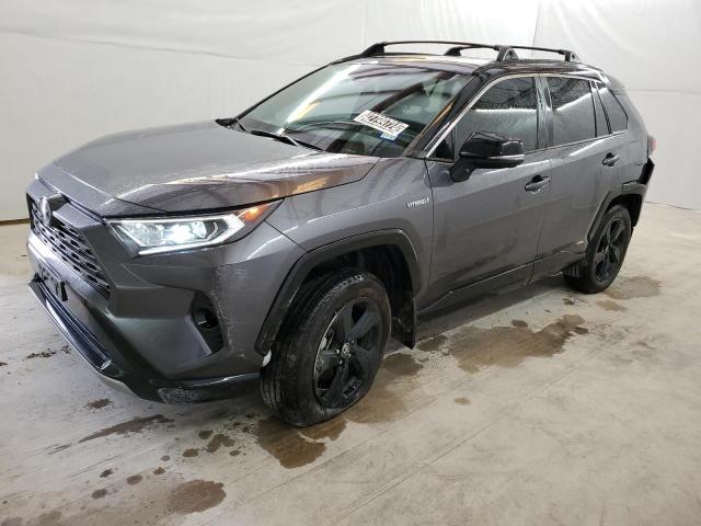 4T3E6RFV6MU060359 - 2021 TOYOTA RAV4 XSE GRAY photo 1