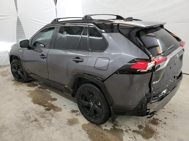 4T3E6RFV6MU060359 - 2021 TOYOTA RAV4 XSE GRAY photo 2