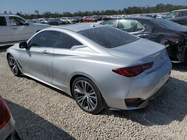 JN1EV7EK2JM342203 - 2018 INFINITI Q60 LUXE 300 SILVER photo 2