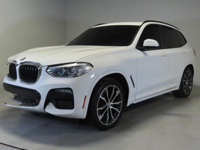 5UXTY3C07L9C46239 - 2020 BMW X3 SDRIVE30I WHITE photo 2