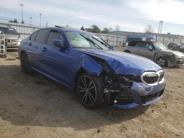 WBA5R7C5XKAE82789 - 2019 BMW 330XI ლურჯი ფოტო 4