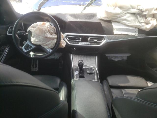 WBA5R7C5XKAE82789 - 2019 BMW 330XI ლურჯი ფოტო 8