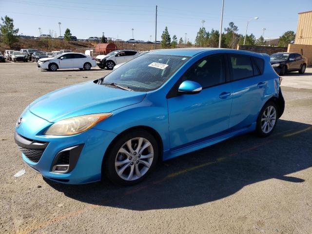 JM1BL1H52A1195410 - 2010 MAZDA 3 S BLUE photo 1