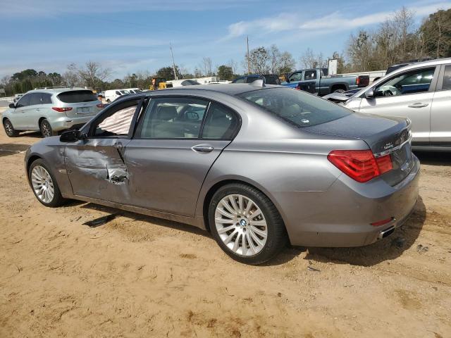 WBAKB8C52ACY64201 - 2010 BMW 750 LI GRAY photo 2