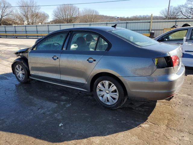 3VWD17AJ3EM271165 - 2014 VOLKSWAGEN JETTA SE GRAY photo 2