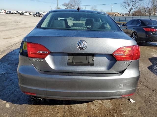 3VWD17AJ3EM271165 - 2014 VOLKSWAGEN JETTA SE GRAY photo 6