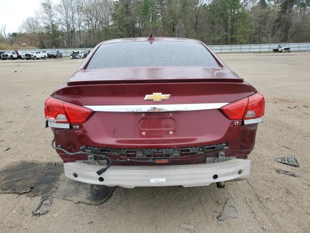 2G1115S33G9154829 - 2016 CHEVROLET IMPALA LT MAROON photo 6