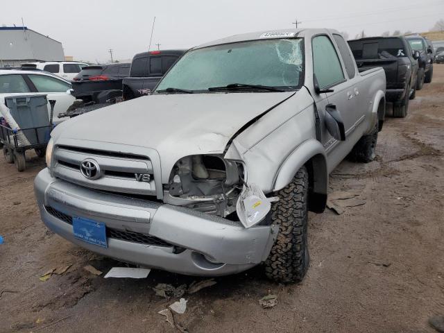 5TBRT34126S481645 - 2006 TOYOTA TUNDRA ACCESS CAB SR5 SILVER photo 1