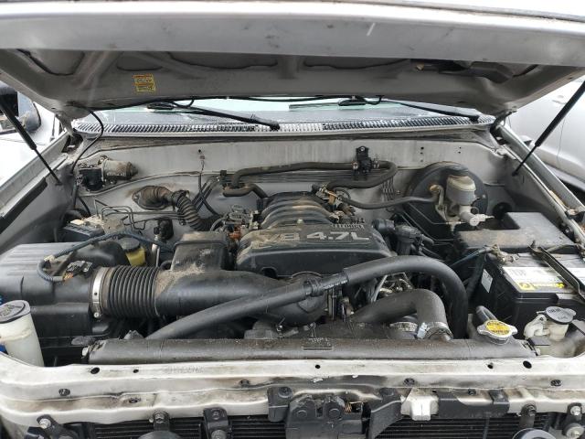 5TBRT34126S481645 - 2006 TOYOTA TUNDRA ACCESS CAB SR5 SILVER photo 11