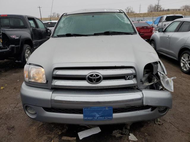 5TBRT34126S481645 - 2006 TOYOTA TUNDRA ACCESS CAB SR5 SILVER photo 5