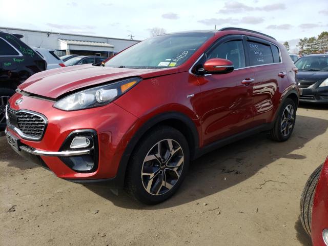 KNDPNCAC5L7709996 - 2020 KIA SPORTAGE EX RED photo 1