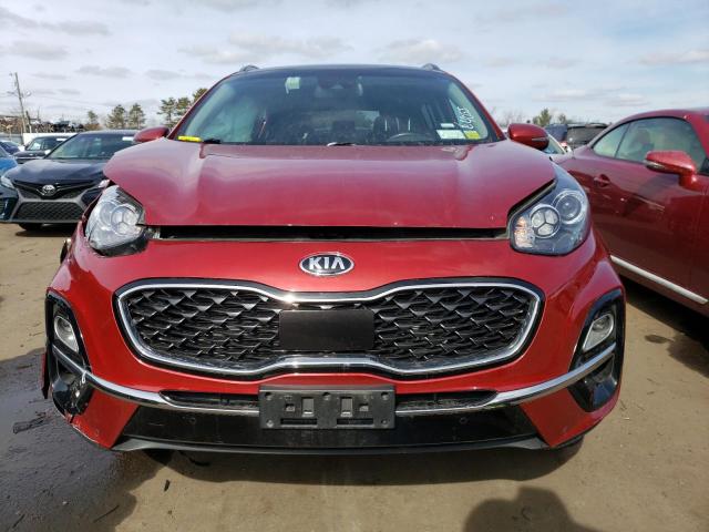 KNDPNCAC5L7709996 - 2020 KIA SPORTAGE EX RED photo 5