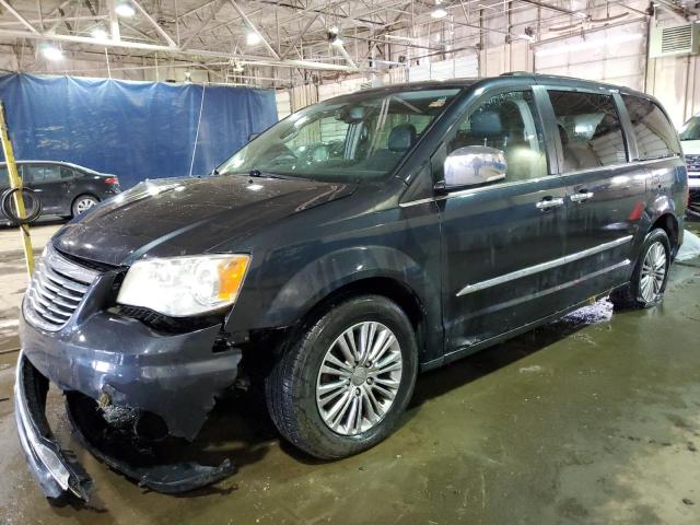 2C4RC1CG4ER454813 - 2014 CHRYSLER TOWN & COU TOURING L BLUE photo 1