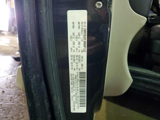 2C4RC1CG4ER454813 - 2014 CHRYSLER TOWN & COU TOURING L BLUE photo 13