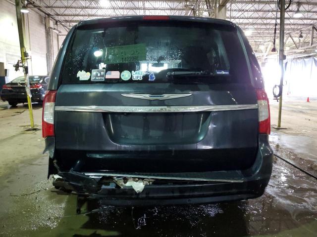 2C4RC1CG4ER454813 - 2014 CHRYSLER TOWN & COU TOURING L BLUE photo 6