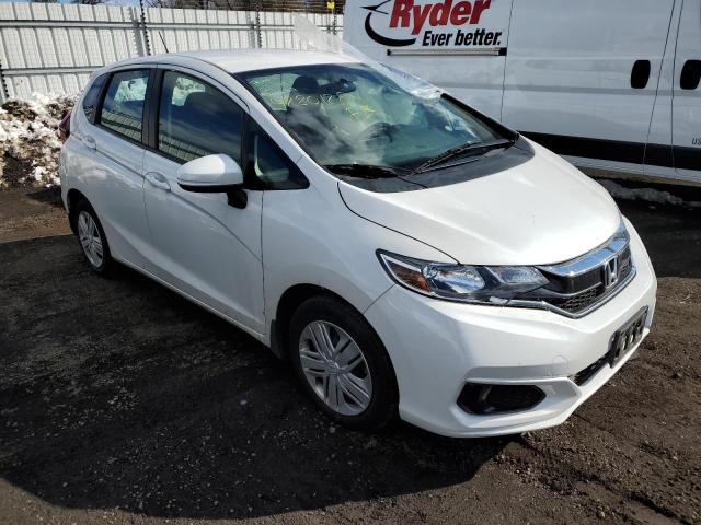 3HGGK5H47KM736528 - 2019 HONDA FIT LX WHITE photo 4