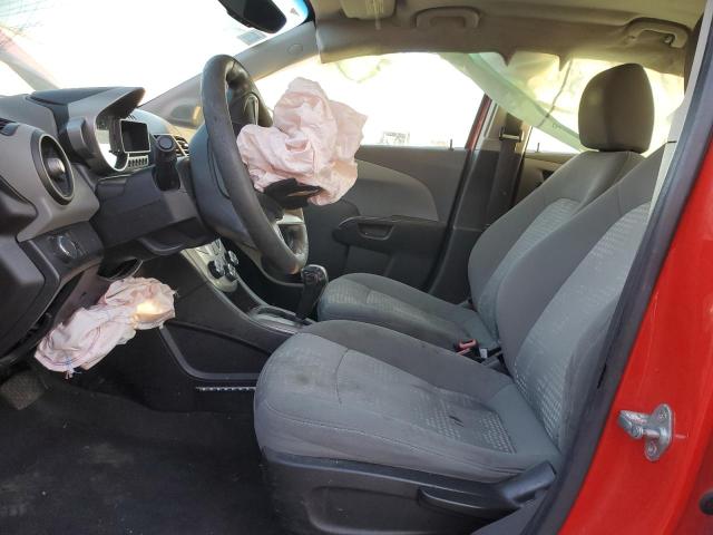 1G1JA5SH3C4202189 - 2012 CHEVROLET SONIC LS წითელი ფოტო 7