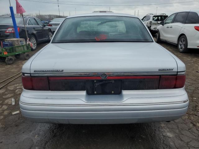 2MELM75W7SX636781 - 1995 MERCURY GRAND MARQ LS SILVER photo 6