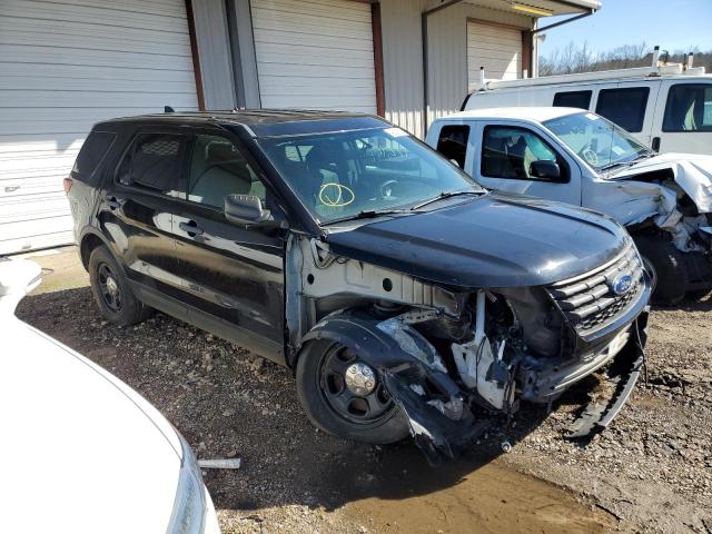 1FM5K8AR8JGA44019 - 2018 FORD EXPLORER POLICE INTERCEPTOR 黑色 照片 4