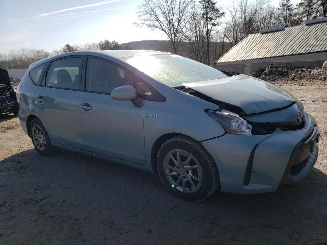 JTDZN3EU5GJ051133 - 2016 TOYOTA PRIUS V TURQUOISE photo 4